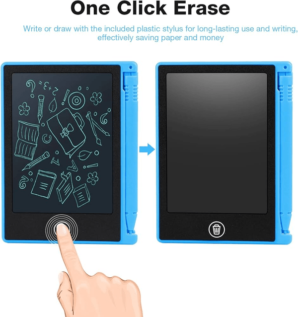 4.5" LCD Writing Tablet Multicolor Screen Writing Erasable Writing Board
