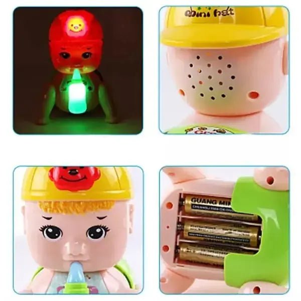 Electric Crawling Baby Toy With Sound & Music
