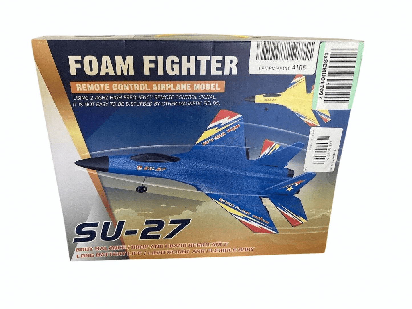 Remote Control Flying Foam Airplane RC Plane for Kids