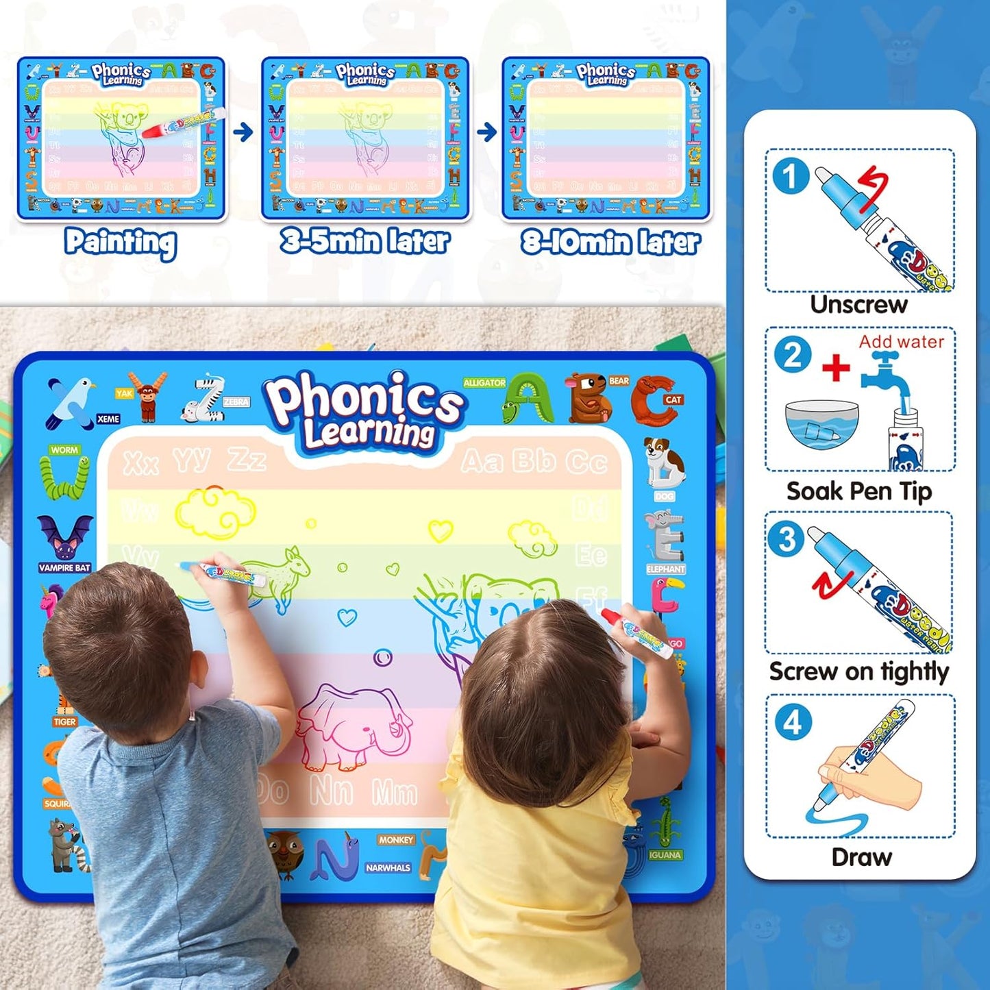 Magical Water Canvas for Kids