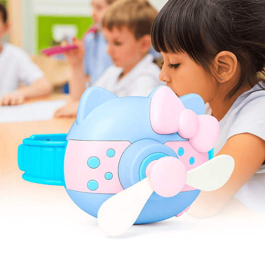 Mini Wrist Outdoor Rechargeable Cute Watch Fan