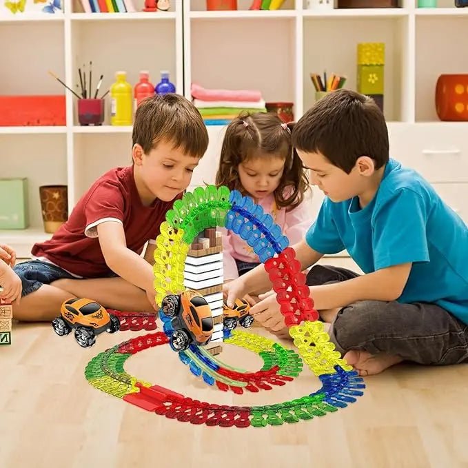 DIY Changeable Track Car Toy