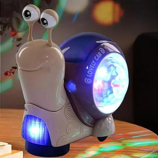 Interactive Musical Crawling Snail Toy For kids