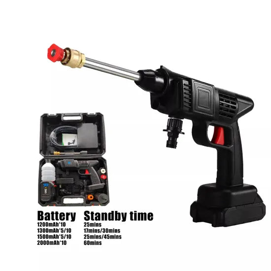 48V Wireless High Pressure Washer Gun Double Battery With Premium Box