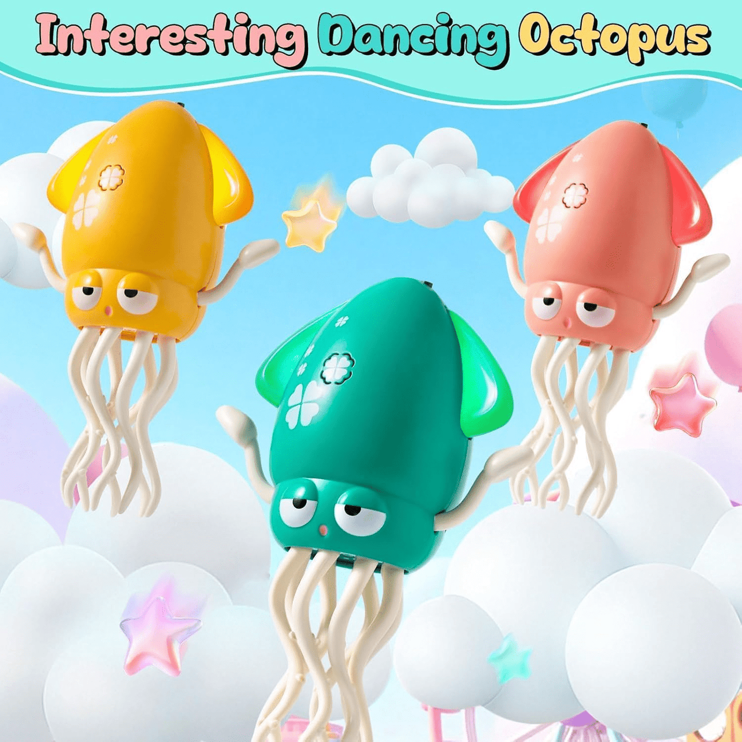Electric Dancing Octopus Toy