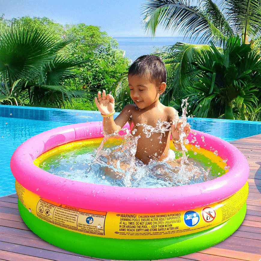 Rainbow Swimming Pool For Kids - 5 FT
