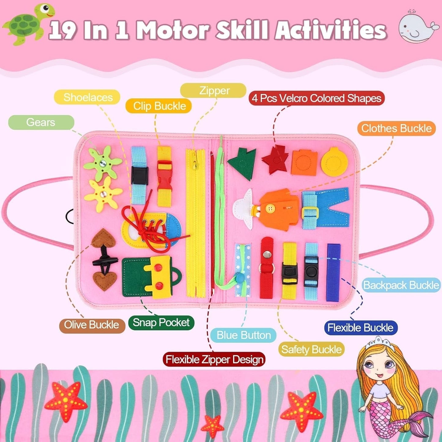Kids Educational Busy Book
