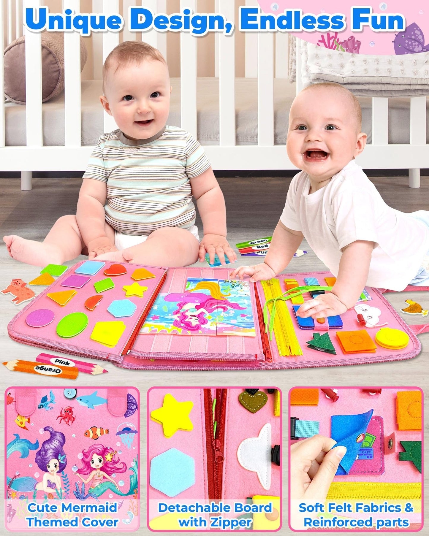 Kids Educational Busy Book