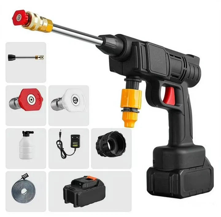 48V Wireless High Pressure Washer Gun Double Battery With Premium Box